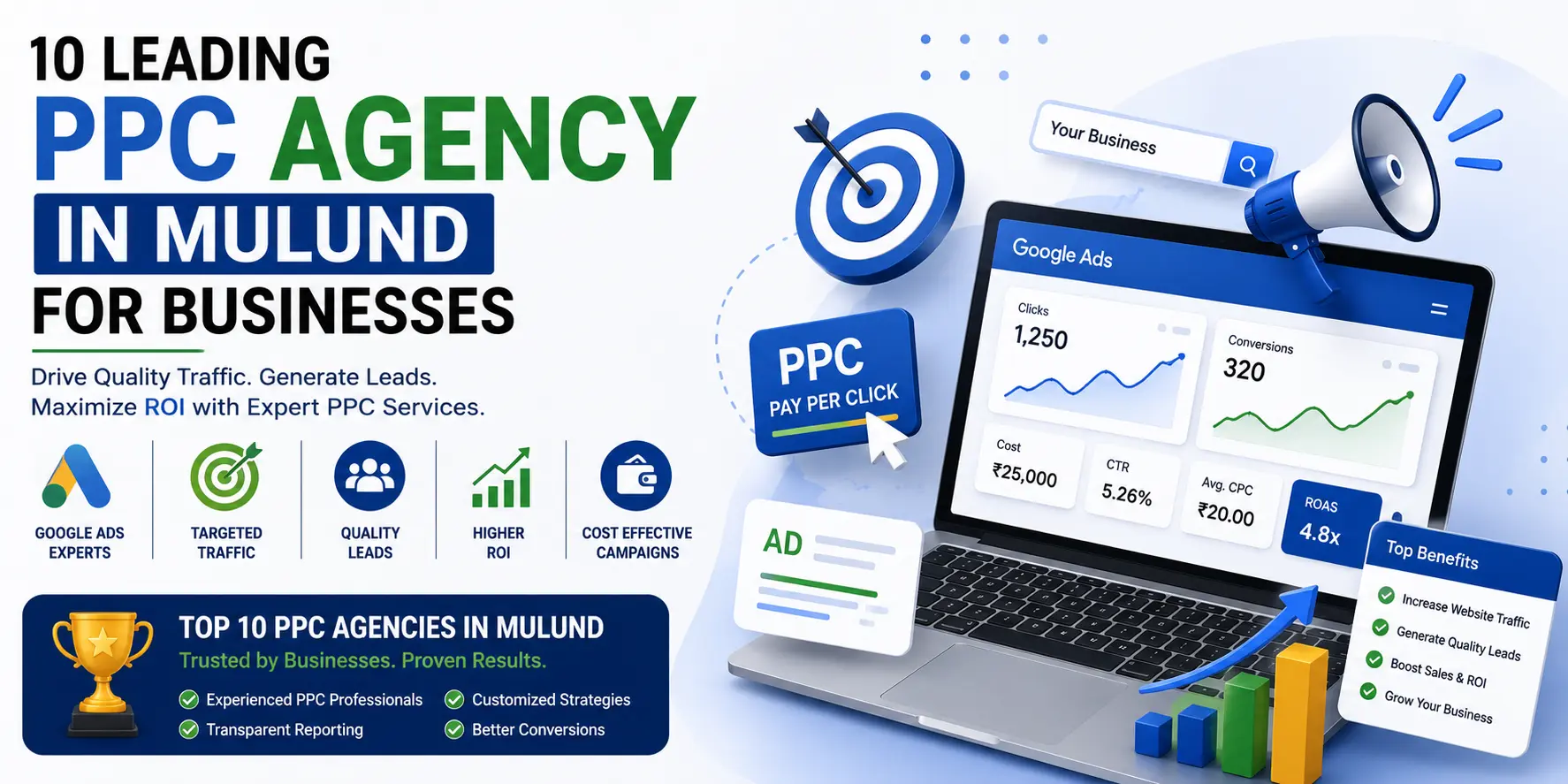 10 Leading PPC Agency in Mulund for Businesses