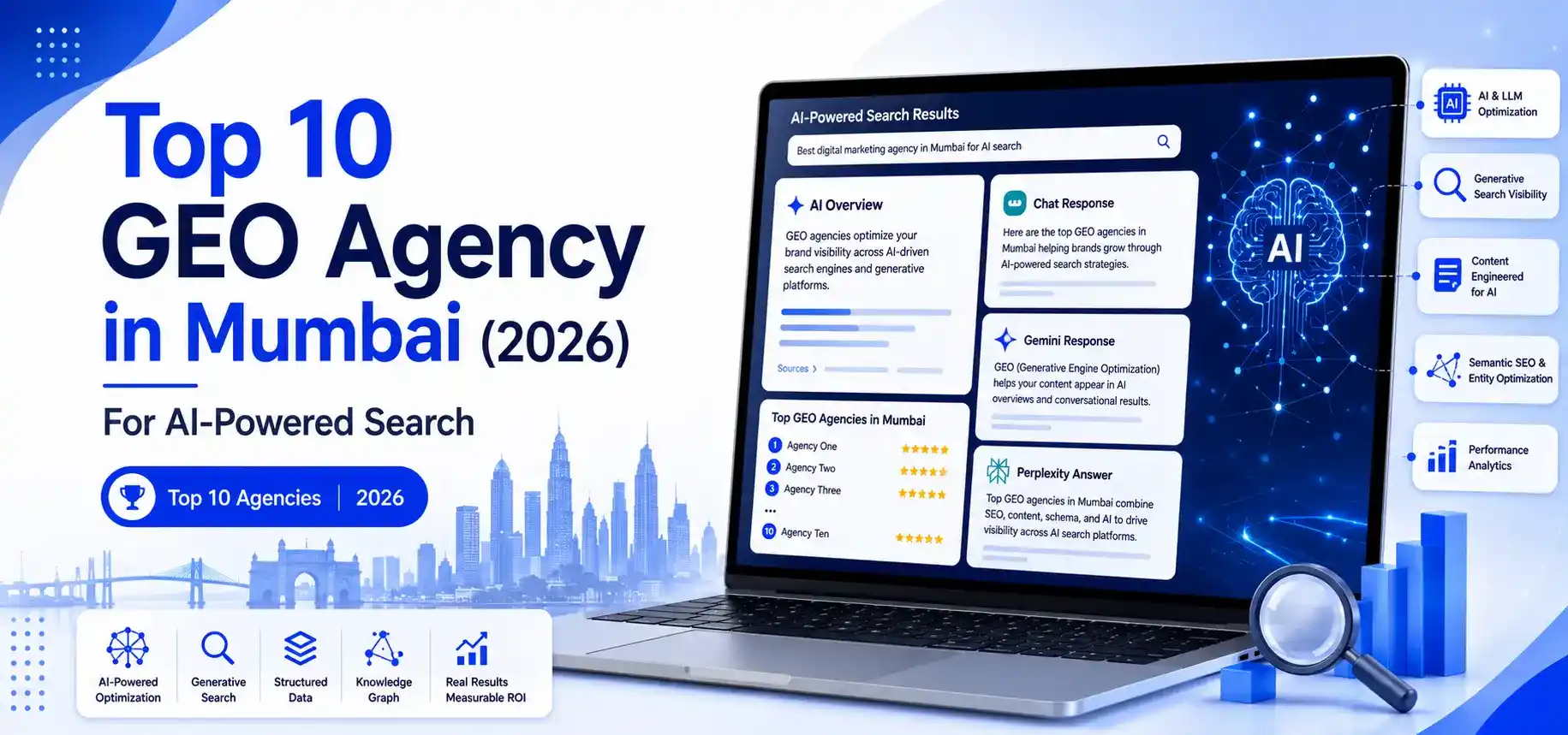Top 10 GEO Agency in Mumbai (2026) for AI-Powered Search