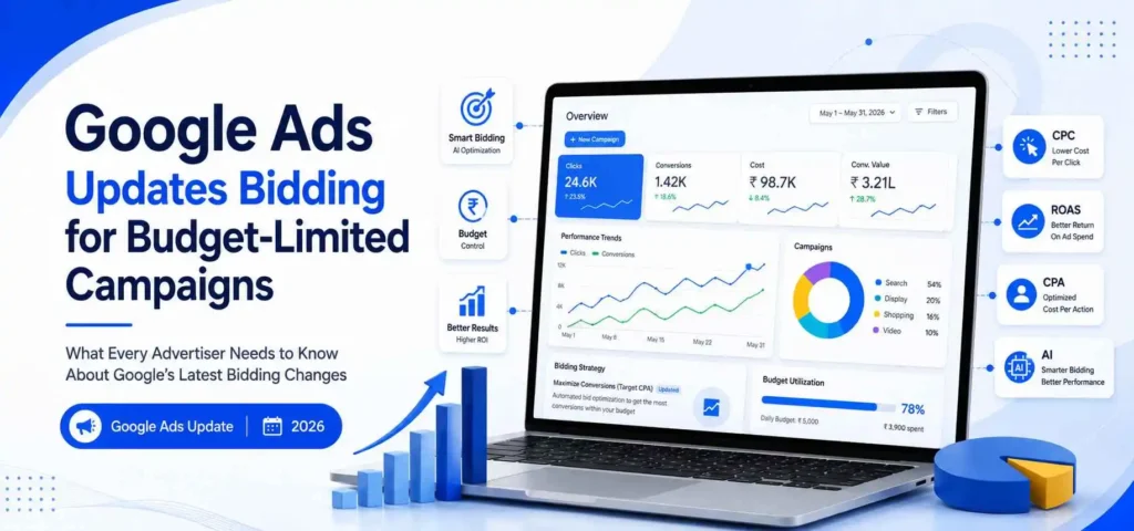 Google Ads Updates Bidding for Budget-Limited Campaigns